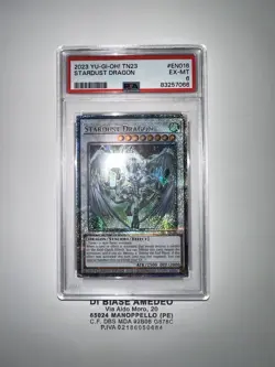 YU GI OH PSA 6 STARDUST DRAGON TN23-EN016 25th ENGLISH YU GI OH 2023! - Image 2