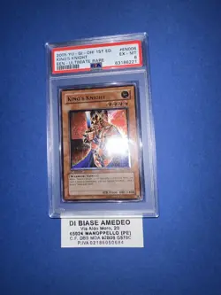 YU GI OH PSA 6 KING’S KNIGHT EEN-EN006 1st FIRST EDITION ULTIMATE RARE ENGLISH - Image 5
