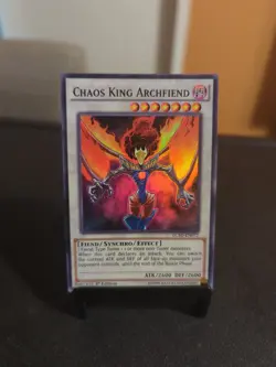 Chaos King Archfiend LC5D-EN072 Legendary Collection 5D's 1st Edition Rare - Image 1