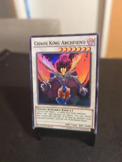 Chaos King Archfiend LC5D-EN072 Legendary Collection 5D's 1st Edition Rare - Image 2