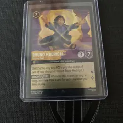 Disney Lorcana TCG Card Bruno Madrigal Singing Seer Reign of Jafar #20 Foil - Image 1