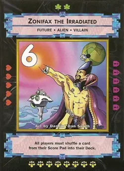 "Zonifax the Irradiated" - Xxxenophile CCG Card - Single - Image 1