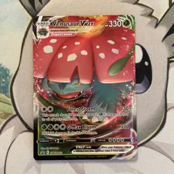 Venusaur VMAX - SWSH102 - Full Art Rare Black Star Promo - Pokemon Card - NM - Image 1