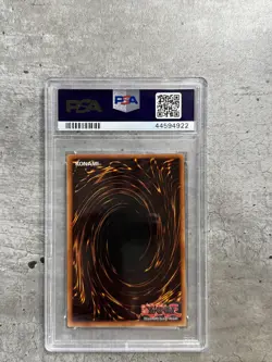 Yugioh Card 1st Ed Painful Choice Super R PSA 10 Gem Magic Ruler MRL-049 2002 (1 - Image 2