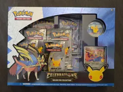 Pokemon Trading Card Game Celebrations Deluxe Pin Collection NEW Sealed - Image 1