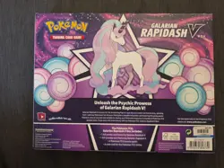 Pokemon Galarian Rapidash v Box Trading Card Game SEALED BRAND NEW - Image 2