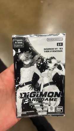 Bandai Card Fest ‘25-26 Digimon TCG Promo Pack Digimon Story Time Stranger - Image 1
