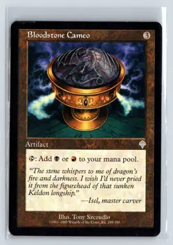BLOODSTONE CAMEO - MTG Magic the Gathering Card - Invasion - Uncommon - Image 1