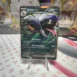Arbok EX 24 Pokemon Card - Scarlet & Violet 151 - Mint / Near Mint Condition - Image 1
