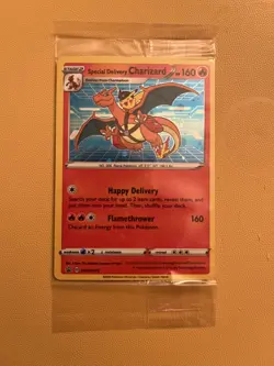 SEALED Special Delivery Charizard Promo SWSH075 Pokemon Promo Card - Image 1