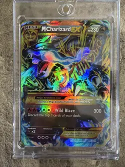 Pokemon Card PSA 9 Mega M Charizard EX 108/106 XY Flashfire Ultra Rare Holo Mint - Image 1
