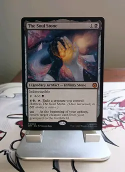 The Soul Stone Marvel's Spider-Man Regular #66 MTG Near Mint Mythic - Image 1