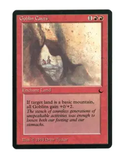 Goblin Caves - Magic the Gathering MTG - The Dark NM 1994 Vintage - Image 1