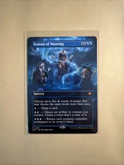 MTG Season of Weaving BLB 0283 M NM Regular Borderless - Image 1