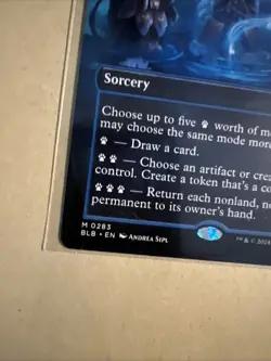 MTG Season of Weaving BLB 0283 M NM Regular Borderless - Image 3