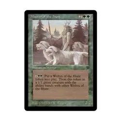 WOTC MtG Legends Master of the Hunt (R) VG+ - Image 1