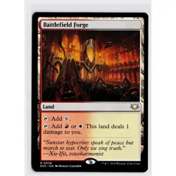 MTG Magic 1x Battlefield Forge (M/NM) Commander Edge of Eternities - Image 1