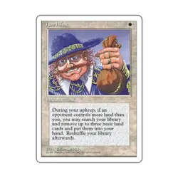 WOTC MtG 4th Ed Land Tax (R) EX - Image 1