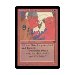 WOTC MtG Legends Kobold Drill Sergeant (U) VG - Image 1