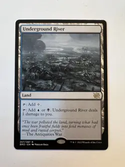 Underground River - MTG The Brothers' War - NM - Image 1
