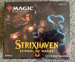 Strixhaven Bundle - MTG - Magic the Gathering - Sealed - Torn seal on top 630509959129 - Image 1