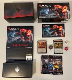 Magic 2020 Core Set - COMPLETE Set x4 + Tokens, Accessories, Promos Magic MTG - Image 1