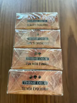 MTG Theme Deck Time Spiral Lot Sliver Evolution Fungus Reality Crusaders SEALED! - Image 3