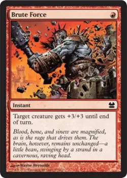 Brute Force - Light Play MTG Modern Masters - Image 1