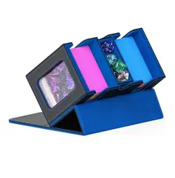 TopMade Card Deck Box with Commander Display, Trading Card Storage Box 520+ MTG - Image 1