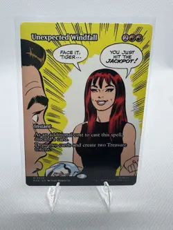 Unexpected Windfall (Borderless) - Marvel Eternal-Legal (MAR) - MTG - NM - Image 1