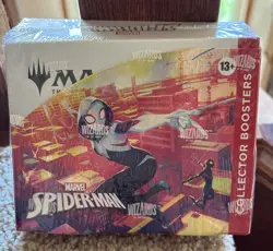Mtg Spider-Man Collector Booster Box New Sealed 12 Packs - Image 1