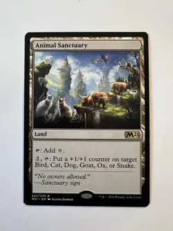 Animal Sanctuary - MTG Core Set 2021 - NM - Image 1