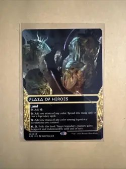 MTG Plaza of Heroes EOS 0033 M NM Regular Borderless - Image 2