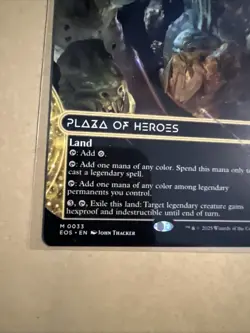 MTG Plaza of Heroes EOS 0033 M NM Regular Borderless - Image 3