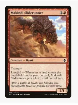 Makindi Sliderunner | Battle For Zendikar BFZ | MTG Magic Card | Trample | LP-NM - Image 1
