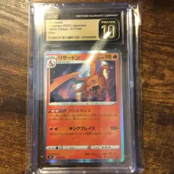 Pokemon TCG Charizard 17/184 S8b: VMAX Climax Holo CGC 10 PRISTINE RARE! 🔥 - Image 1