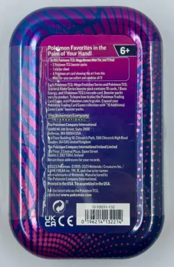 Pokemon Mega Evolutions Destined Rivals Mega Heroes Mini Tin Brand New Sealed - Image 2