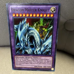 Dragon Master Knight LCYW-EN050 1st Edition Holo Yugioh LP - Image 1