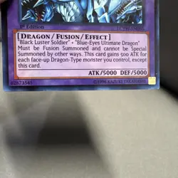 Dragon Master Knight LCYW-EN050 1st Edition Holo Yugioh LP - Image 2