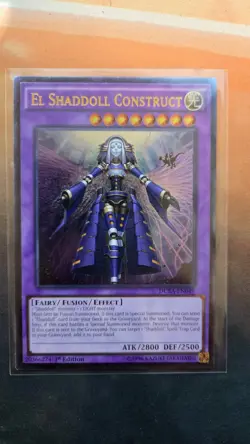 Yugioh - El Shaddoll Construct - DUEA-EN049 - 1st Edition Ultimate Rare - NM - Image 1
