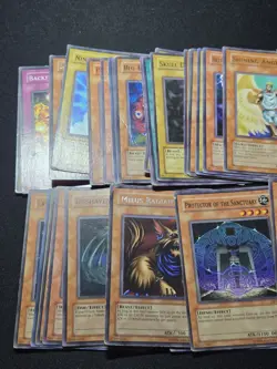 vintage yugioh lot 1996 MIXED CONDITION RANDOM RANDOM 25 Plus CARDS - Image 2