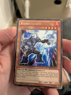 Rhinotaurus - BP03-EN076 - Rare - 1st Edition - YuGiOh - Image 1