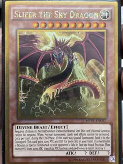Yugioh Slifer The Sky Dragon UR MVP1-EN057 Near Mint - Image 2
