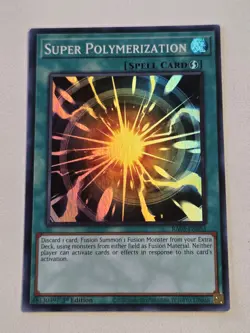 Super Polymerization RA03-EN053 Super Rare Yugioh Bonanza 1st Edition Mint - Image 1