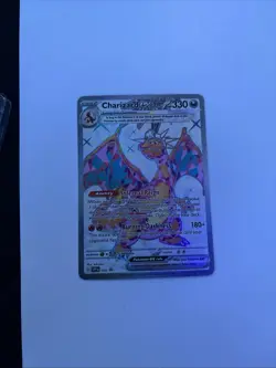 Charizard ex SVP056 Scarlet & Violet Ultra Rare Promo Pokemon Card Near Mint - Image 1