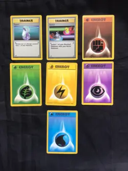 Pokemon Cards: Base Set 16 Card Non-Holo Lot - Image 3