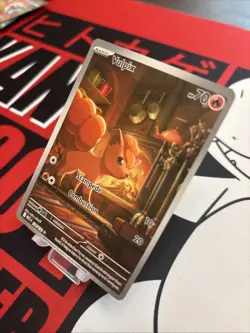 TCG Pokemon Mega Evolution Vulpix Full Art Ultra Rare 138/132 NM Near Mint Card - Image 3