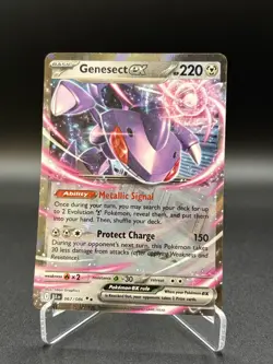 Genesect EX 067/086 - Black Bolt - Pokemon Card - Near Mint - Image 1