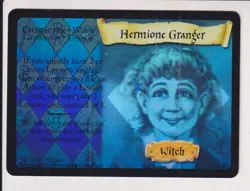 HERMIONE GRANGER FOIL HOLO HARRY POTTER COLLECTIBLE CARD GAME CCG CARD - Image 1