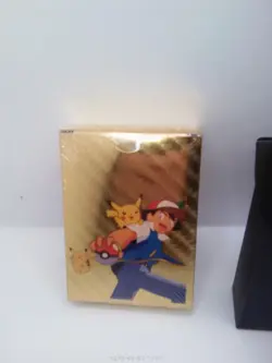 55Pcs Pokemon Card Foil GOLD PACK CARDS factory unsealed - Image 2